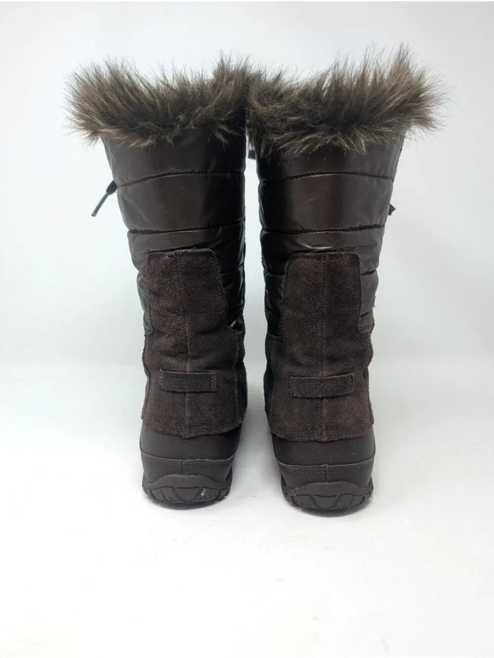The North Face Boots 8 Brown Nuptse Purna Faux Fur